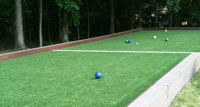 Tour Greens Augusta Bocce Court Construction Installation